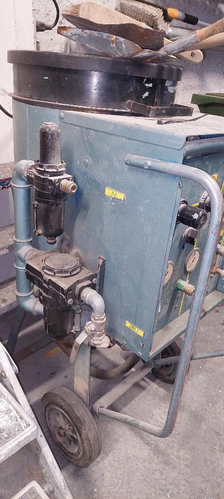 zandstraalketel  80 l, Doe-het-zelf en Bouw, Ophalen, Gebruikt