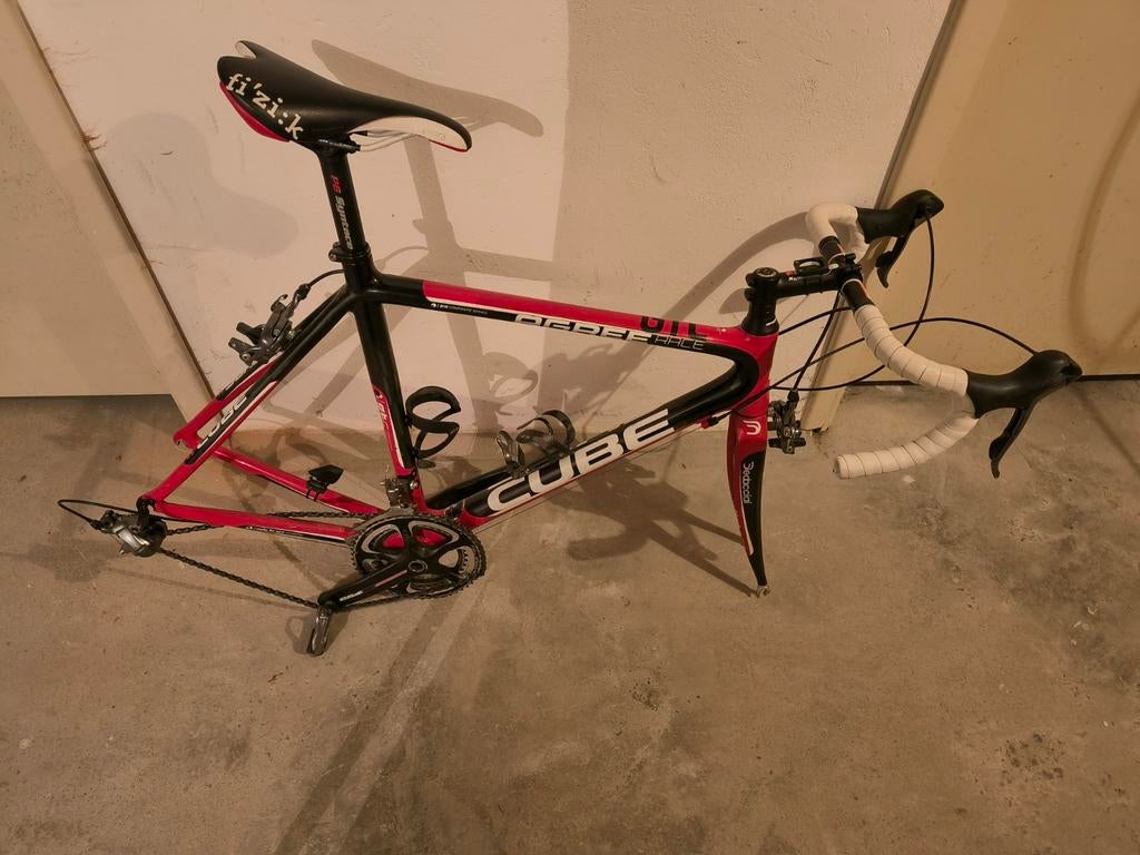Carbon frameset cube, Fietsen en Brommers, Gebruikt, Carbon, Heren, 15 tot 20 versnellingen