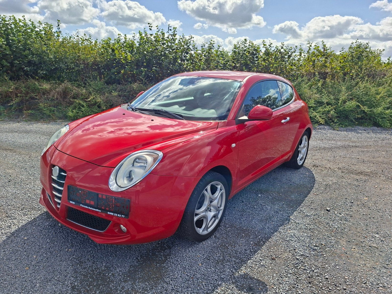 Alfa Romeo MiTo 1.4 Turbo Sport 12M garantie blanco gekeurd, Autos, Alfa Romeo, Rouge, Euro 5, Achat, Capteur de lumière