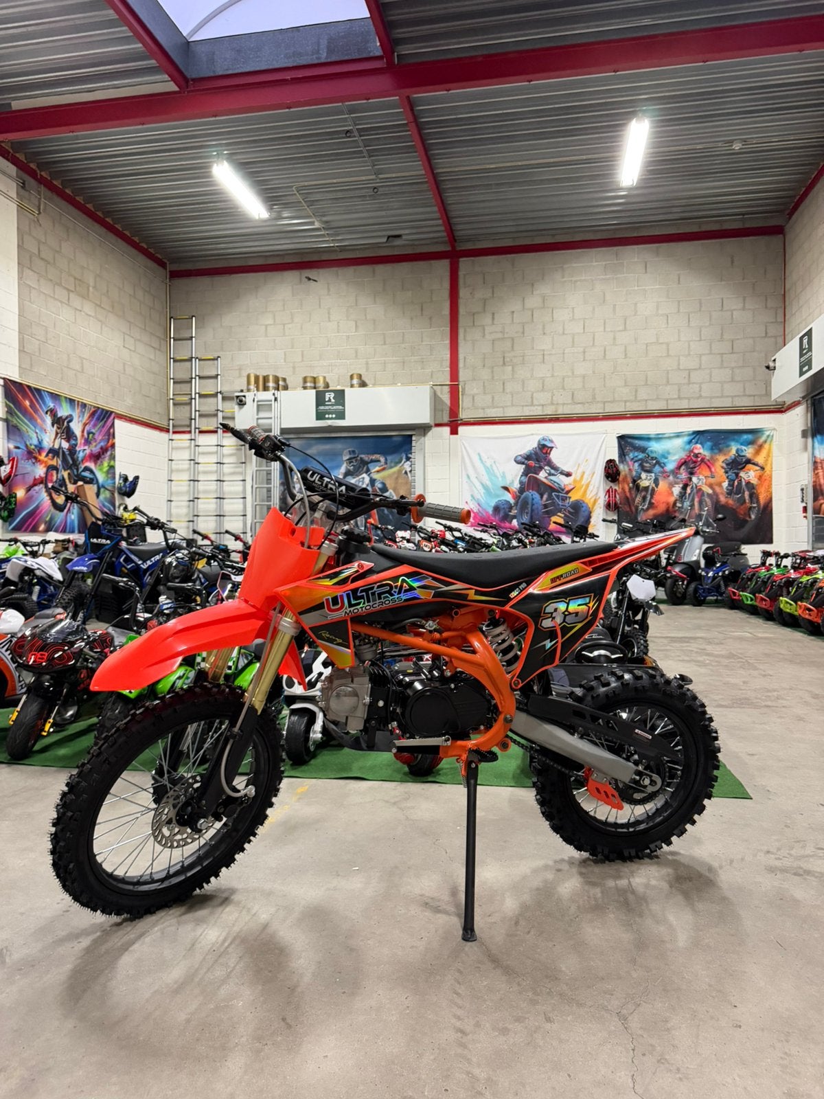 🔥Nieuw Ultra Motocross KTM Crosser 125cc Pro 95km/h 4-Takt, Nieuw, Bedrijf, Crossmotor, Handgeschakeld