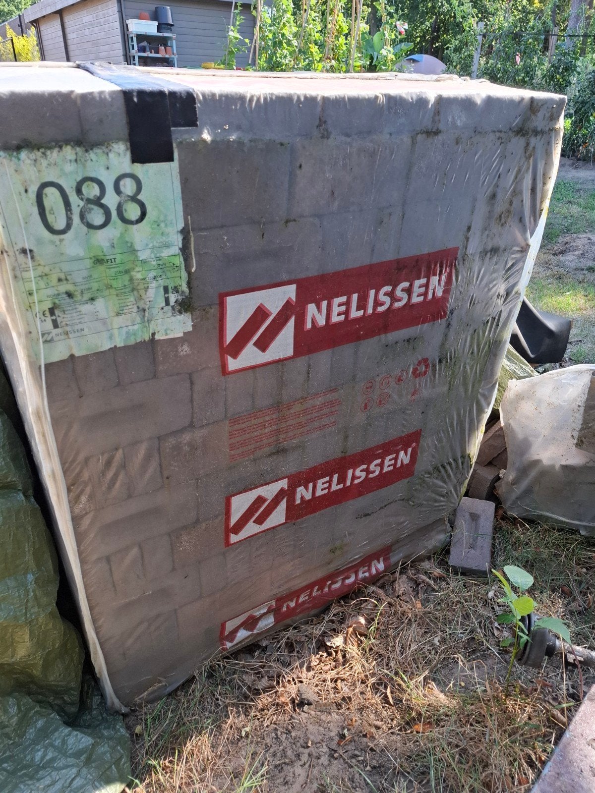 gevelstenen Nelissen  Grafit., Bricolage & Construction, Briques, Enlèvement