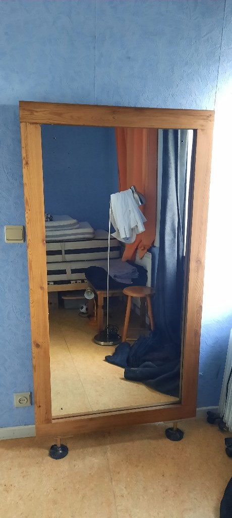Miroir, Utilisé, Rectangulaire, 75 à 100 cm, 150 à 200 cm