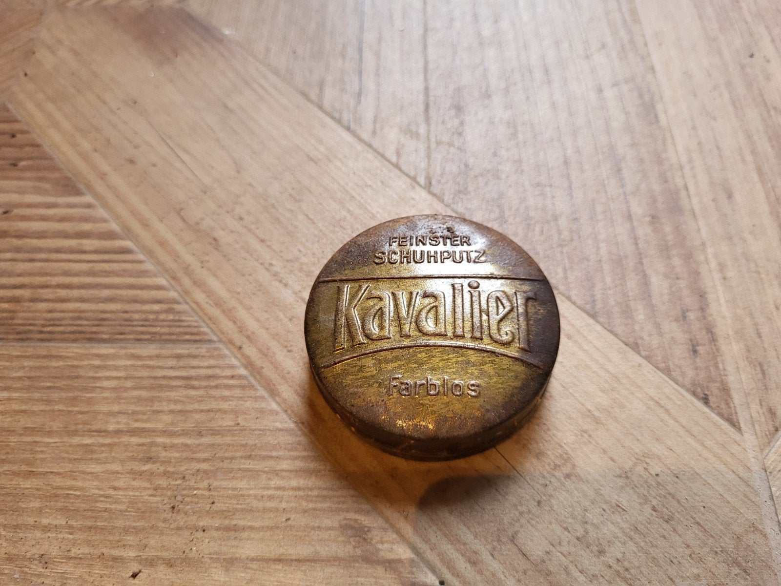 boîte cirage Kavalier, Allemagne 2WW, Collections, Envoi