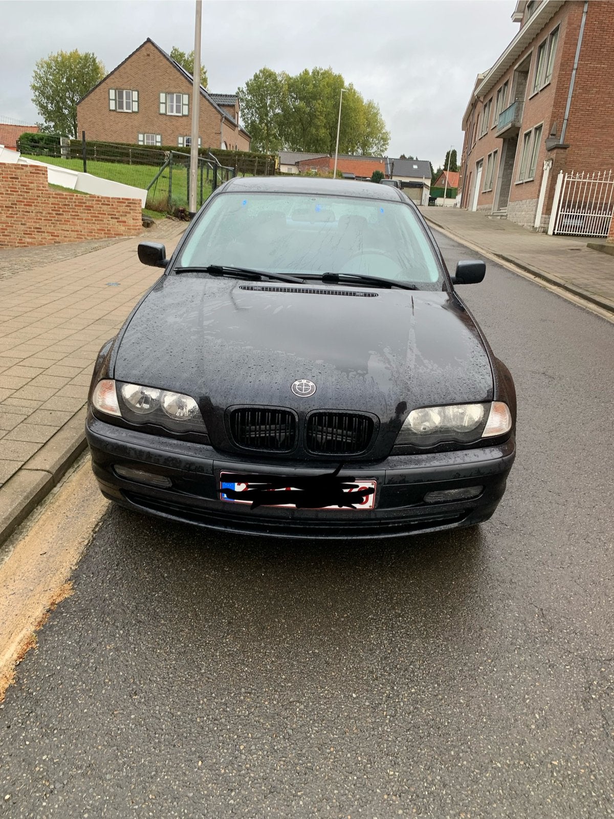 Bmw 316i e46, Auto's, Stof, Zwart, Zwart, Handgeschakeld