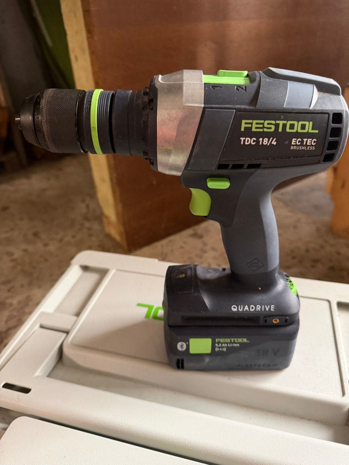 Foreuse festool tdc 18/4, Enlèvement, Comme neuf
