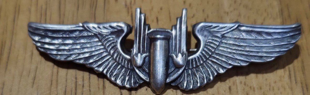 USAAF aerial gunner wings badge, Enlèvement ou Envoi
