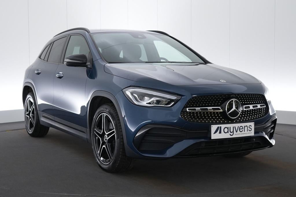 (2CXC058) MERCEDES-BENZ GLA, Auto's, Mercedes-Benz, Gebruikt, Euro 6, Blauw, Alcantara