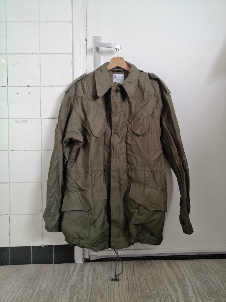 Vintage legerjas Koninklijke Landmacht Maat 88/92 Plus 180, Ophalen of Verzenden