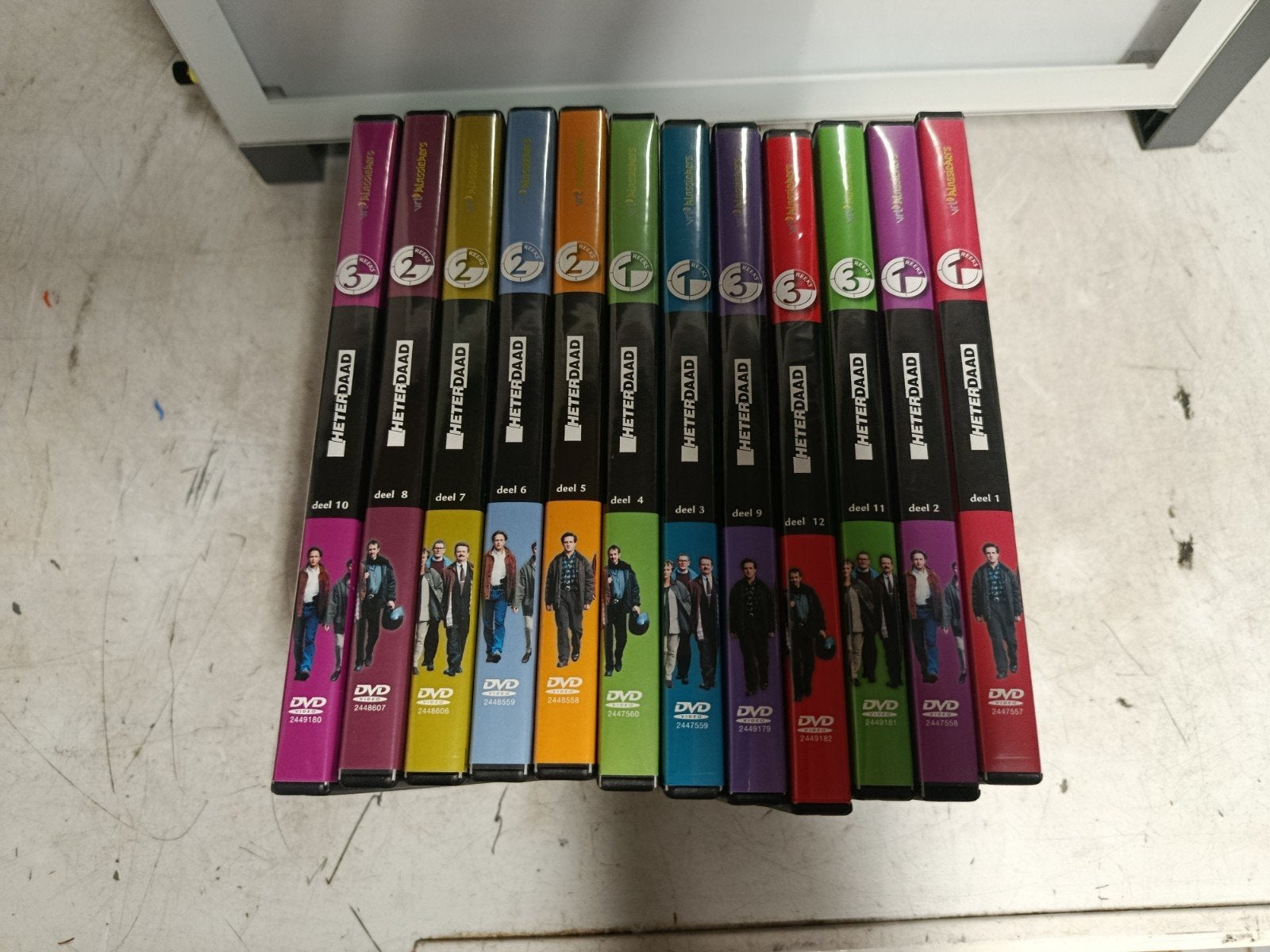 Heterdaad vlaamse serie, kompleet, Ophalen
