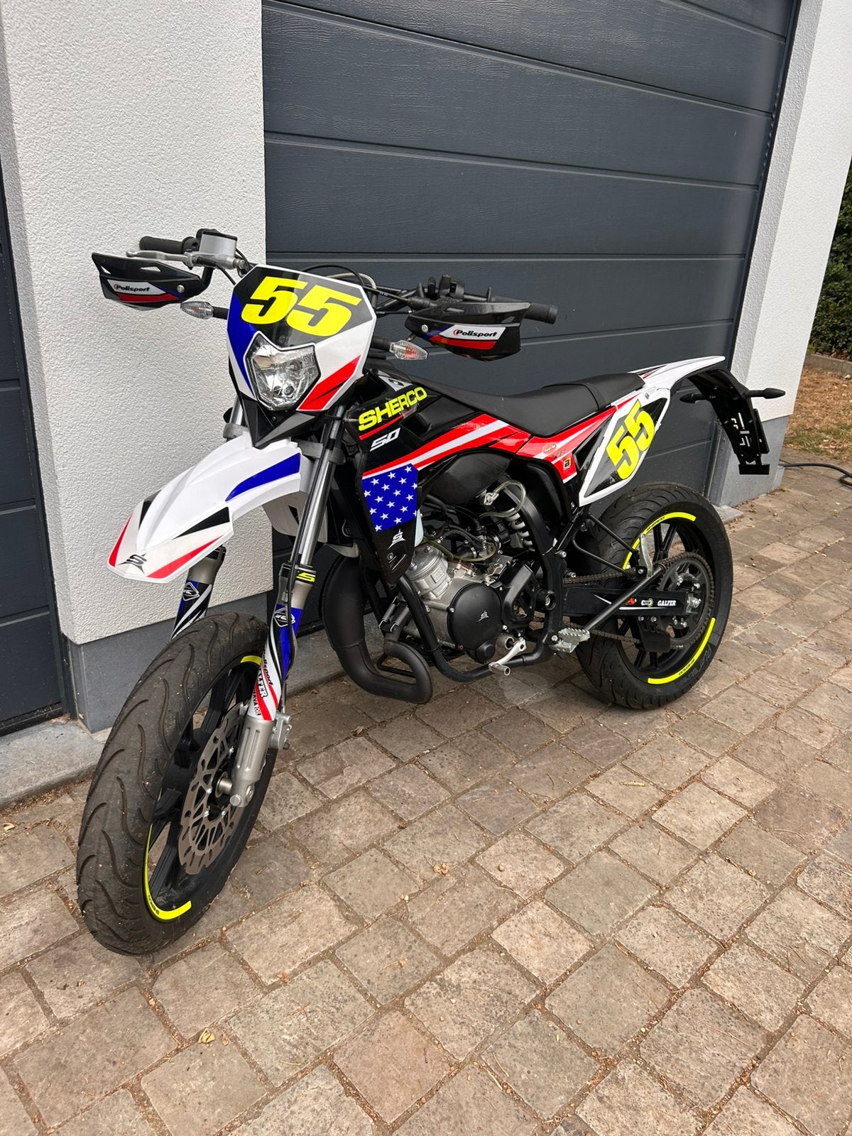 Sherco 50 cc, Fietsen en Brommers, Brommers | Derbi, Ophalen, Nieuw, Klasse B (45 km/u)