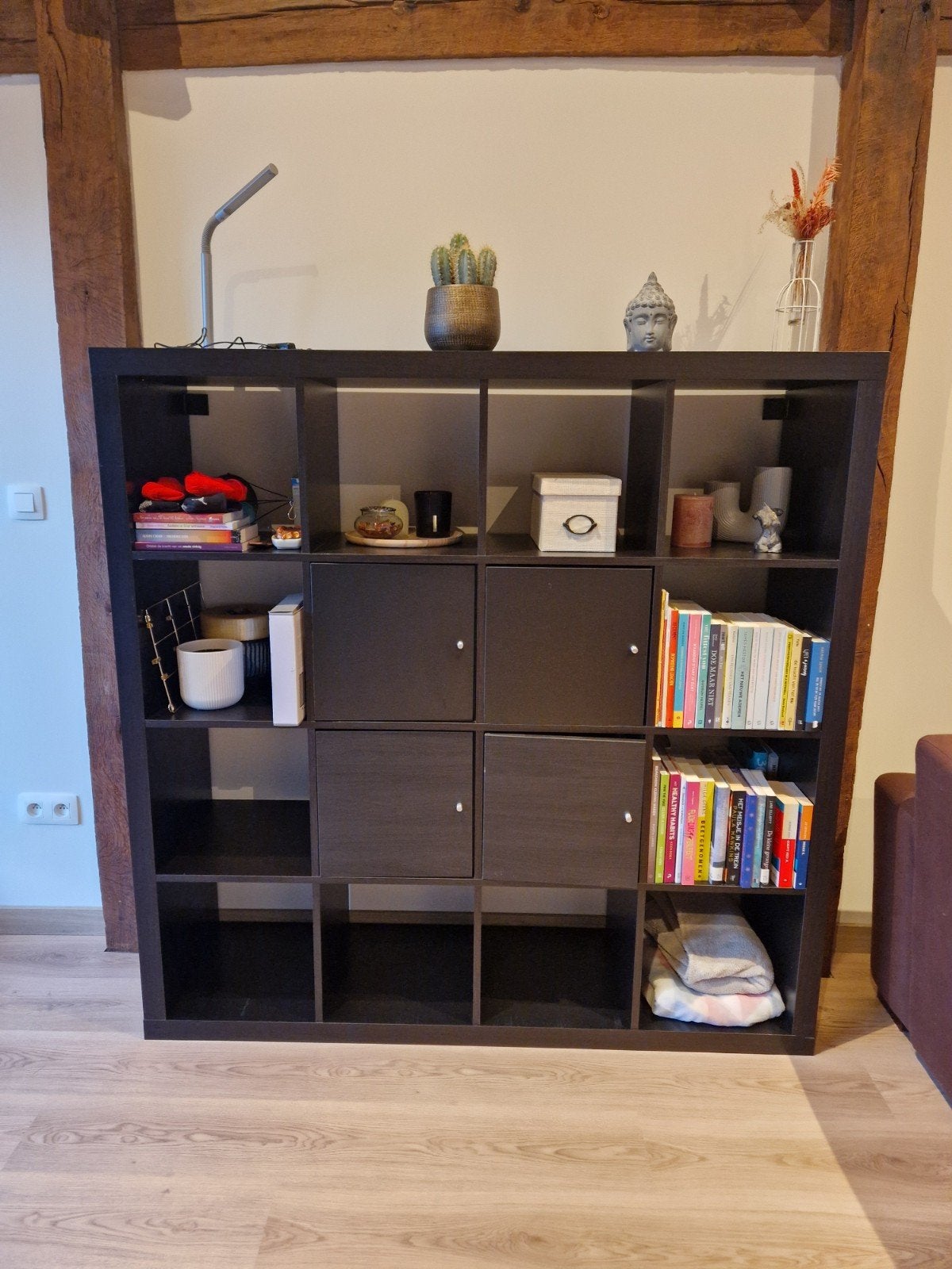 Zwarte KALLAX kast van IKEA, Ophalen
