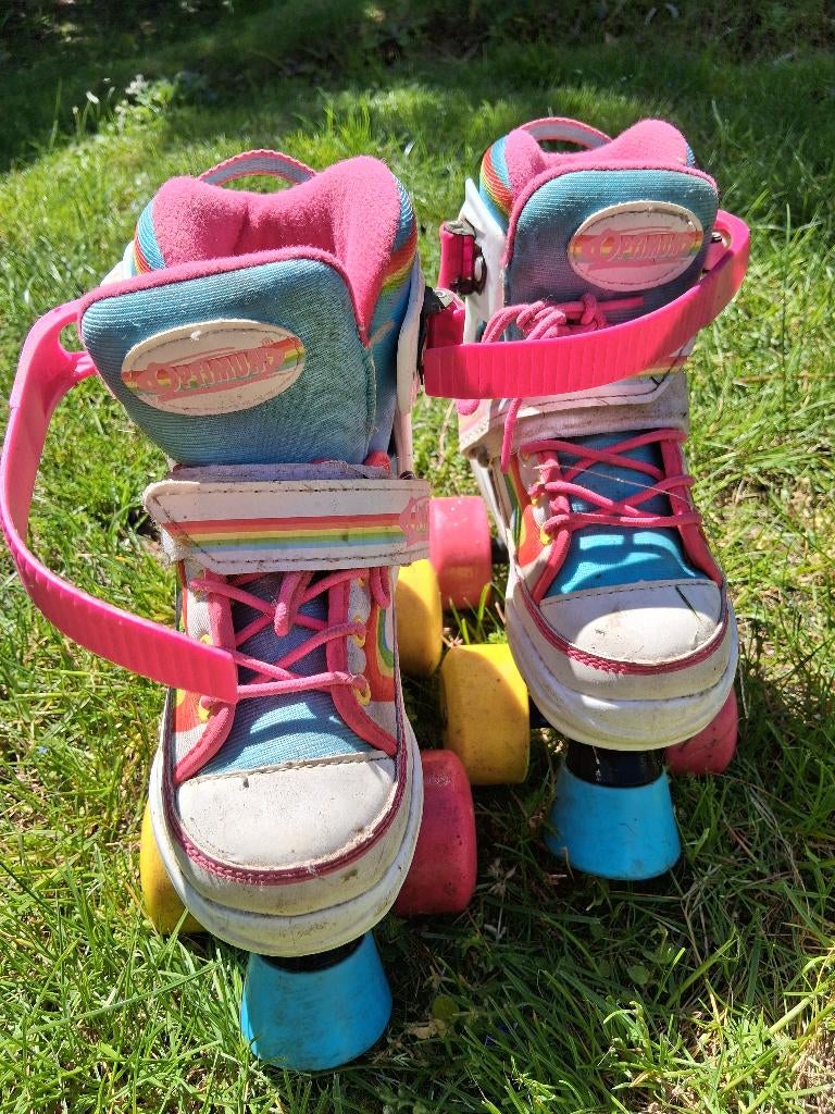 Kinderrolschaatsen maat 28-31, Kinderen en Baby's, Ophalen, Kinderen, Verstelbaar, Gebruikt