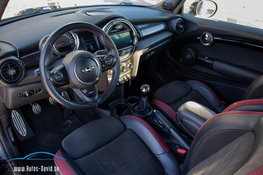 Mini Cooper S Cabrio John Cooper Works 2.0 Turbo, Auto's, Voorwielaandrijving, 4 cilinders, Cabriolet, Zwart