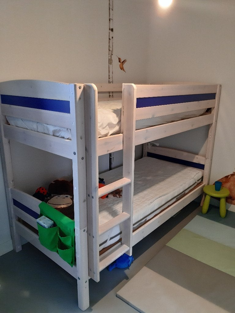 stabelbed, hoogslaper of 2 enkel bedden van FLEXA, Ophalen, Gebruikt, Hoogslaper