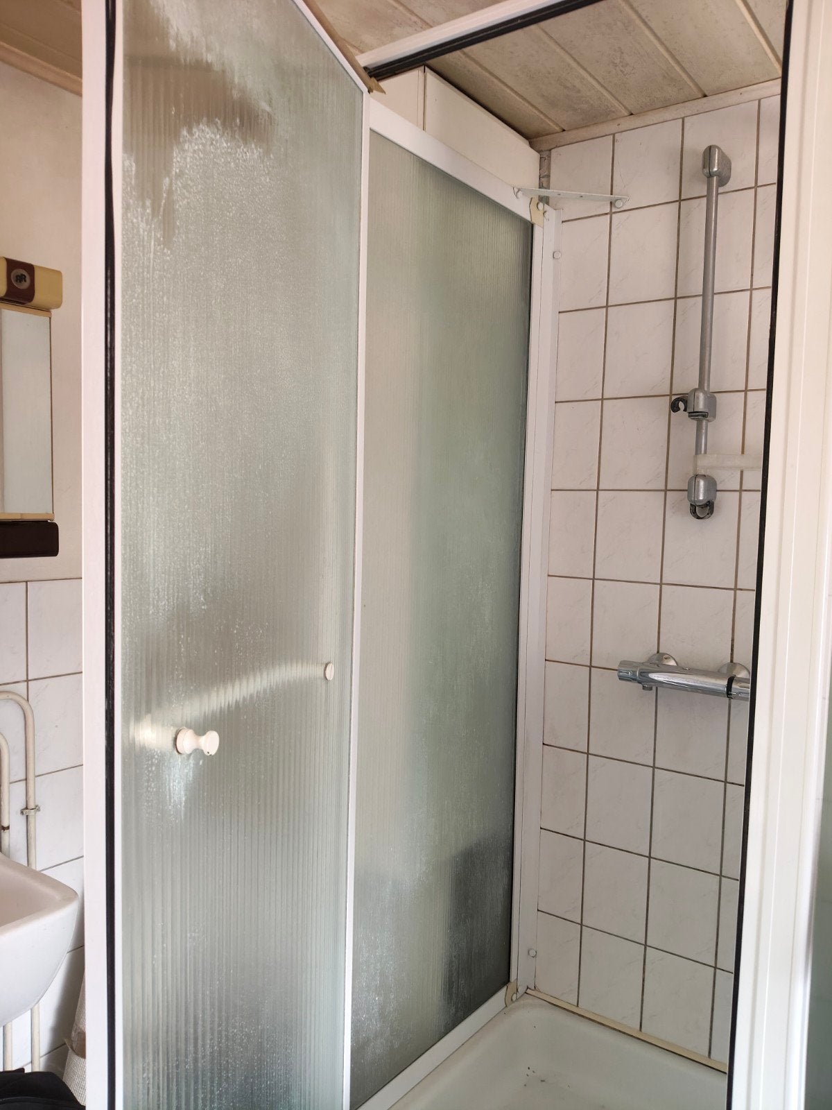 gratis af te halen douche, Ophalen