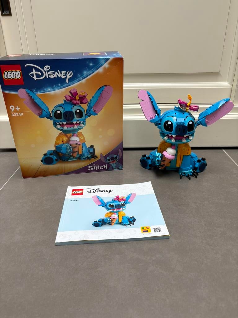 Stitch LEGO Disney 43249, Ophalen, Zo goed als nieuw, Disney, Complete set