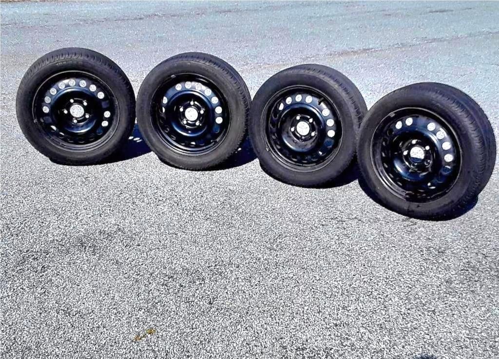 Jantes Opel Corsa C (5 trous) avec pneus été 185/55-15, Autos : Pièces & Accessoires, 15 pouces, Pneus et Jantes, Pneus été, 185 mm