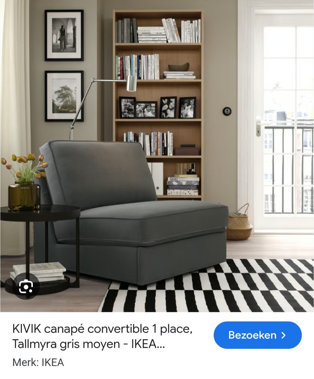 Ikea Kivik zetel / slaapbank, Huis en Inrichting, Slaapkamer | Slaapbanken, Ophalen