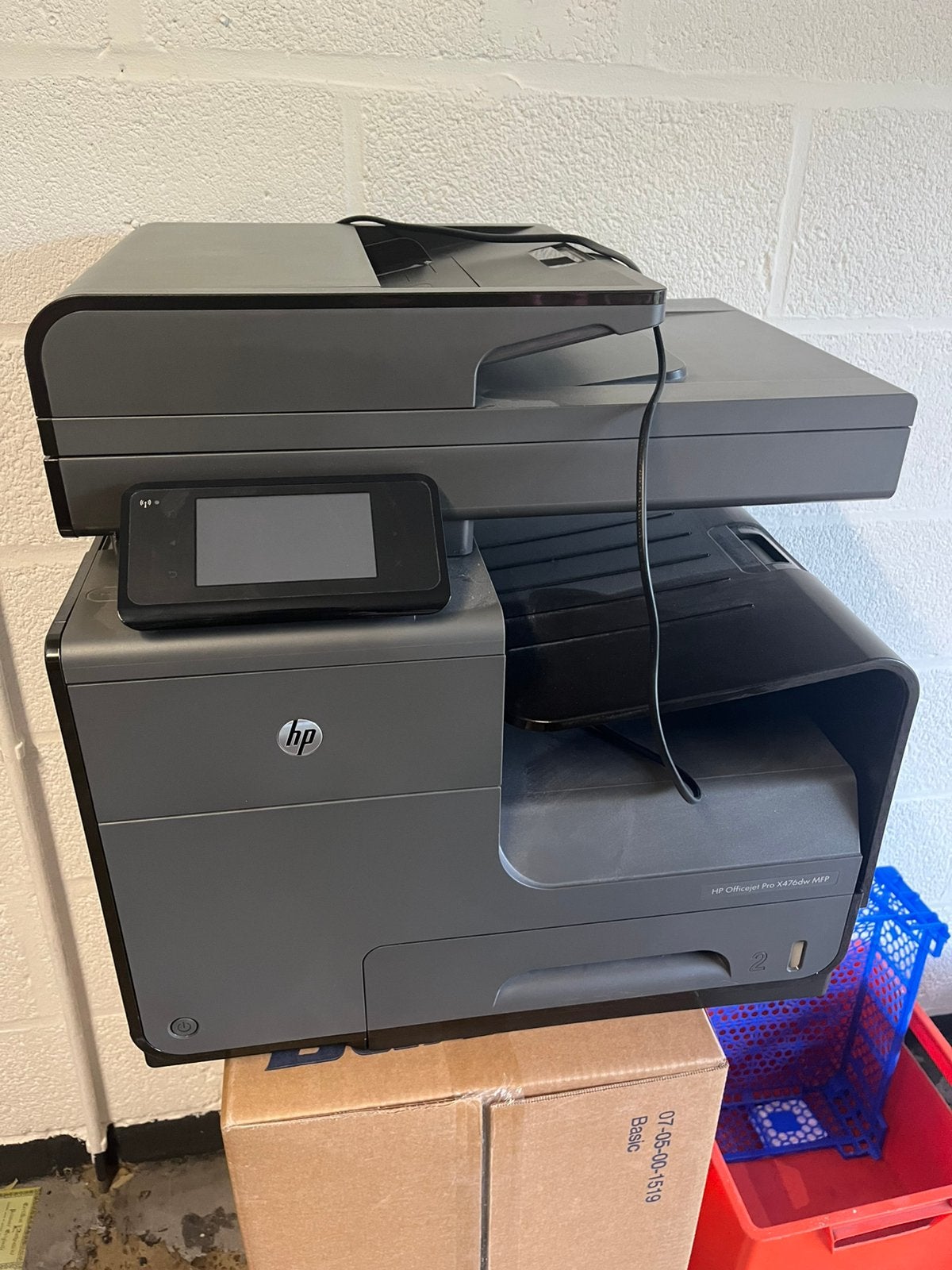 HP printer Officejet Pro X476dw nieuwstaat!, Computers en Software, Printers, Zo goed als nieuw, Printer, Faxen, Ophalen