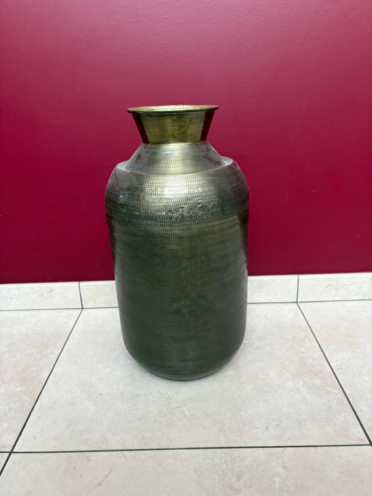 Decoratieve hoge vaas, Maison & Meubles, Accessoires pour la Maison | Vases, Enlèvement, Comme neuf, Autres couleurs
