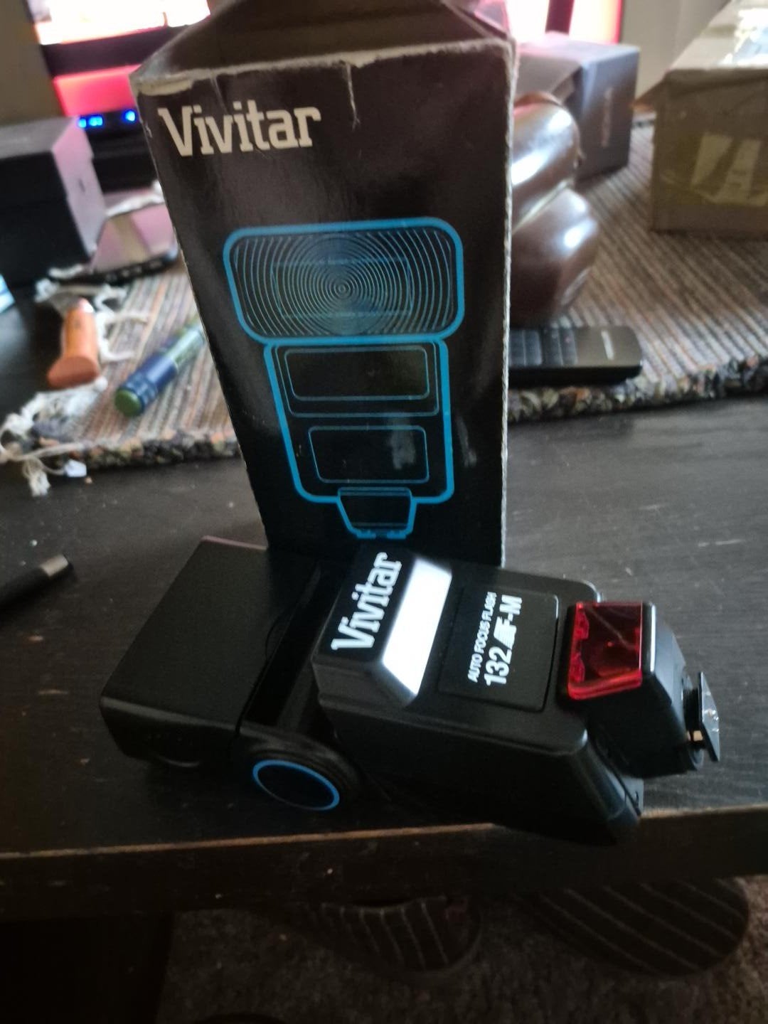 cameraflitser, Audio, Tv en Foto, Foto | Flitsers, Ophalen of Verzenden, Vivitar