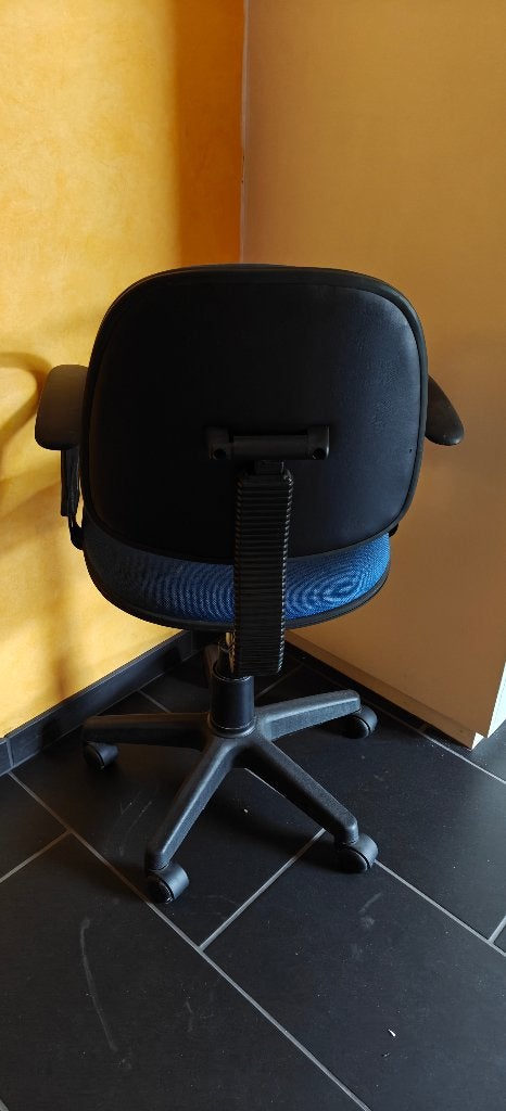 Bureaustoel, Enlèvement, Utilisé, Bleu, Chaise de bureau