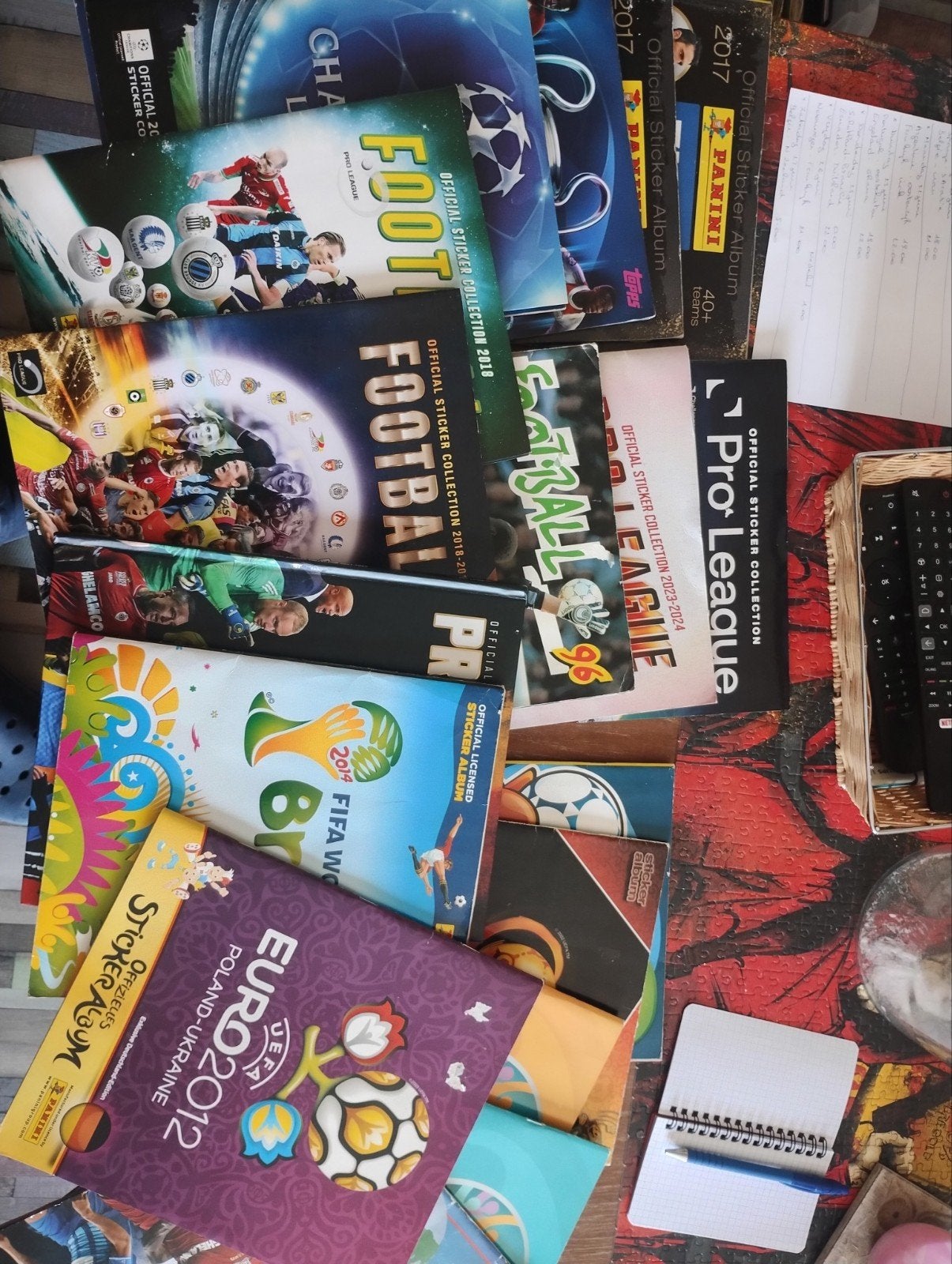 Panini boeken niet compleet, Verzamelen, Ophalen of Verzenden