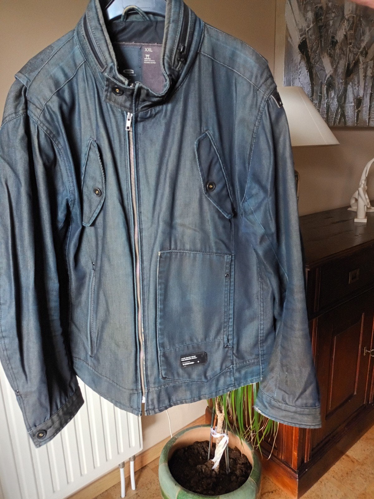 Veste en jeans « G STAR RAW », r, Vêtements | Hommes, Enlèvement ou Envoi, Taille 52/54 (L)