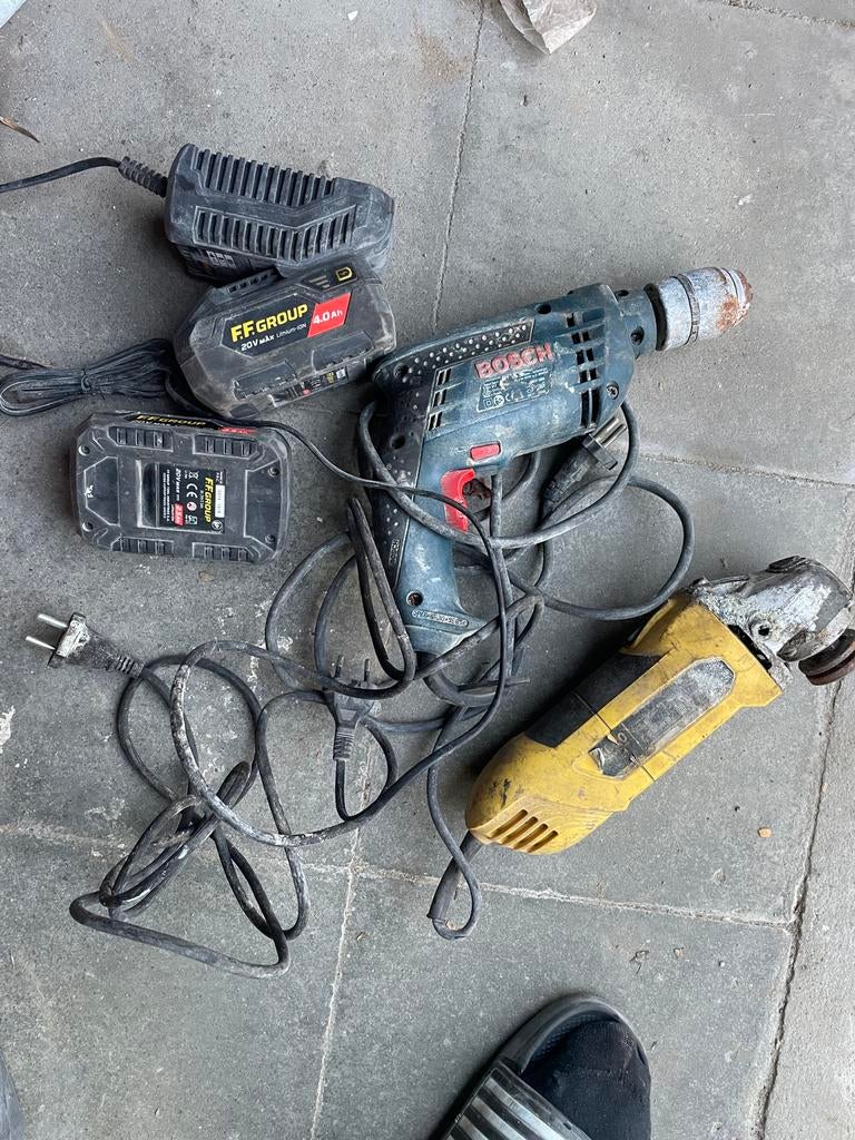 Outils pour réparer, Bricolage & Construction, Outillage | Foreuses, Enlèvement ou Envoi, Utilisé