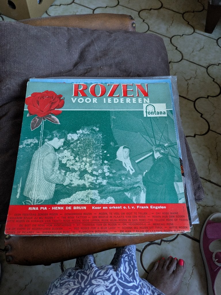 Rozen voor iedereen, Ophalen of Verzenden, Gebruikt, LP