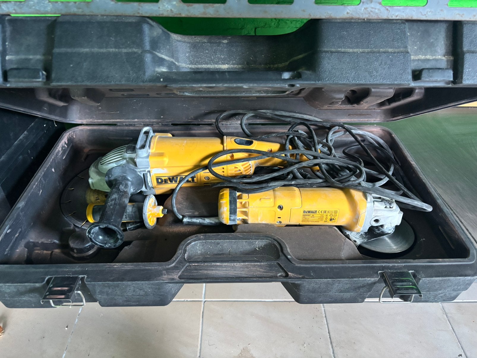DeWalt slijpmachine set, Ophalen, Zo goed als nieuw