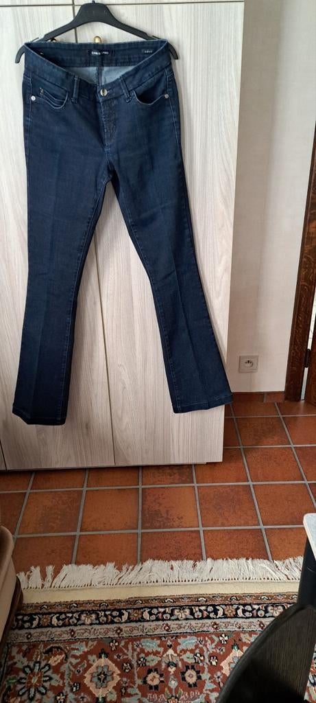Dames jeans CAMBIO, Blauw, Ophalen of Verzenden, Zo goed als nieuw, W30 - W32 (confectie 38/40)