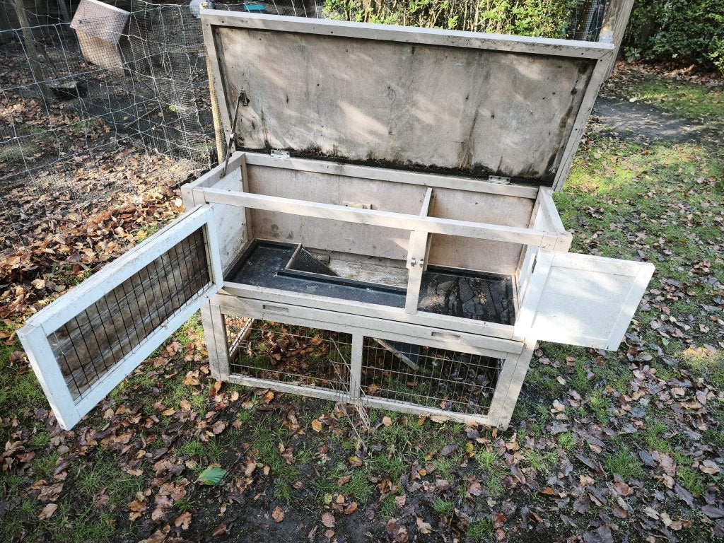 Konijnenhok, Dieren en Toebehoren, Zo goed als nieuw, 90 cm of meer, Hok, 75 tot 110 cm