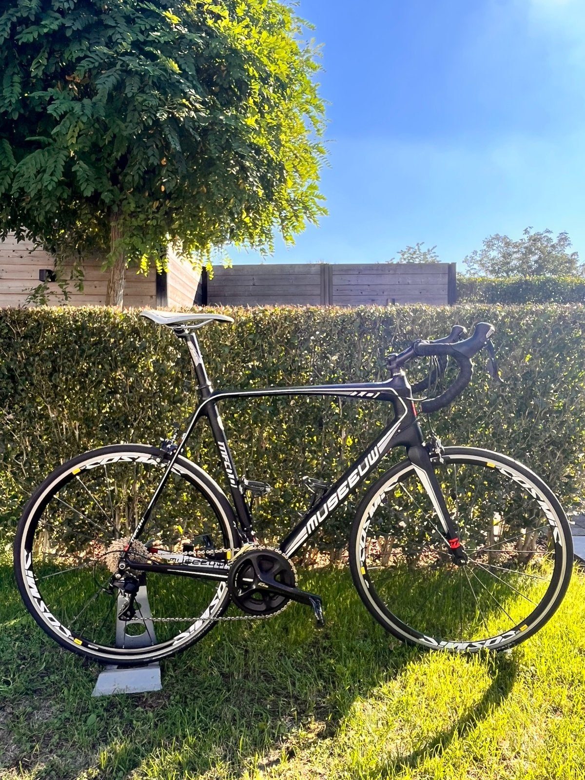 Museeuw MFC 1.0 XXL Shimano 105, Fietsen en Brommers, Ophalen, Gebruikt, Carbon, Velgrem
