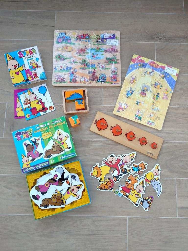 Pakketje eerste puzzels (1 - 2.5 jaar), Kinderen en Baby's, Ophalen of Verzenden, Gebruikt