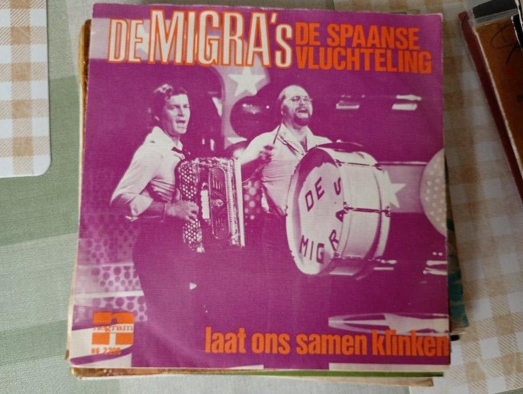 De Migra's - De Spaanse vluchteling, Gebruikt, Verzenden, 7 inch, Fotohoes