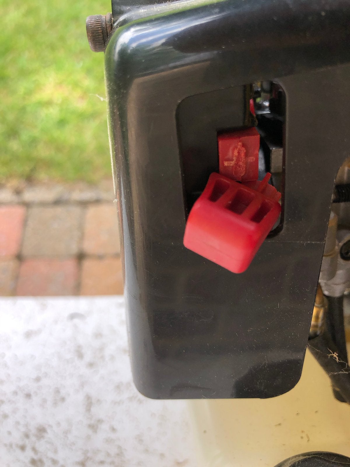 Bosmaaier op benzine Powerplus (Hubo), Ophalen, Zo goed als nieuw, 10 tot 30 cm, Benzine