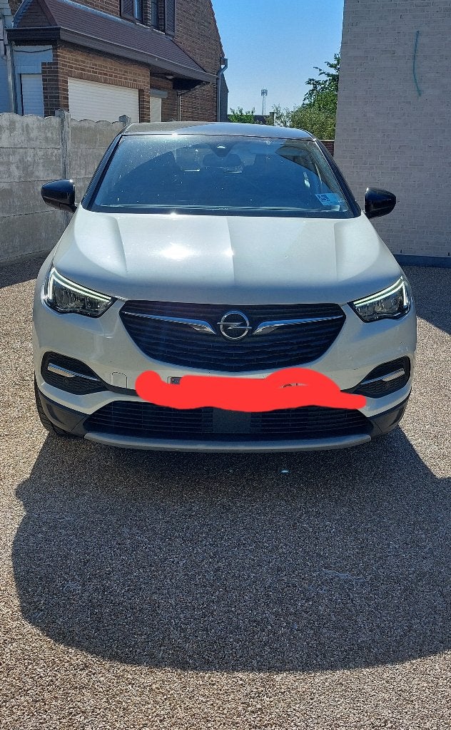 Opel Grandland X 1.2 Turbo Innovation, Auto's, Stof, 1199 cc, Wit, 96 kW