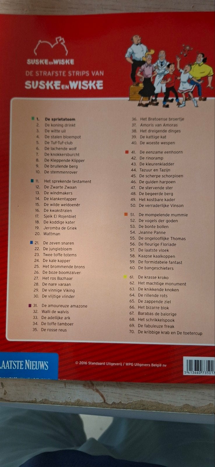 70 splinternieuwe Suske en Wiske., Diversen, Schrijfwaren, Ophalen, Nieuw
