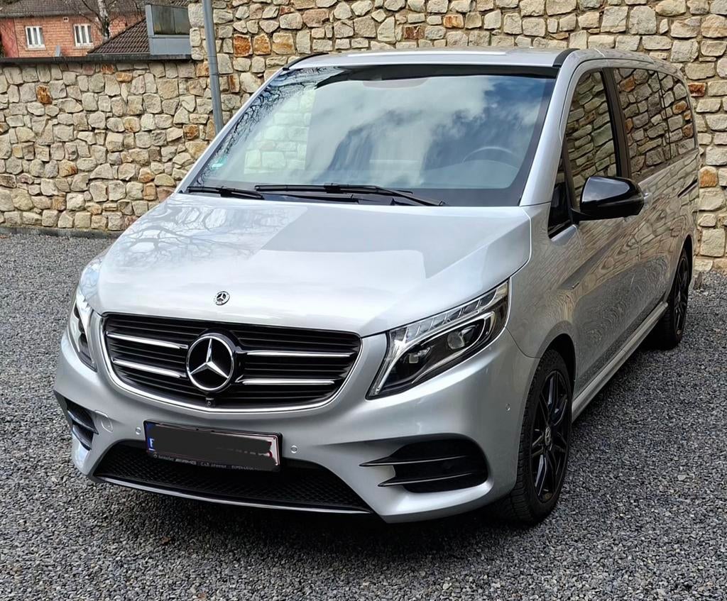Mercedes-Benz V-klasse 250d, Cuir, 4 portes, Noir, Mercedes-Benz