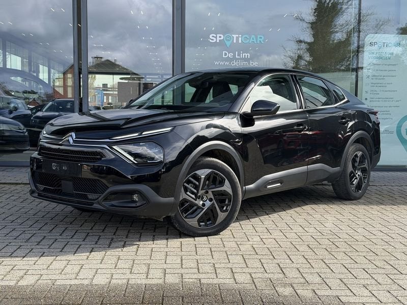 Citroen C4 X PLUS 1.2T Automaat *Navi*CarPlay*Camera*, Achat, Entreprise, Ordinateur de bord, Noir