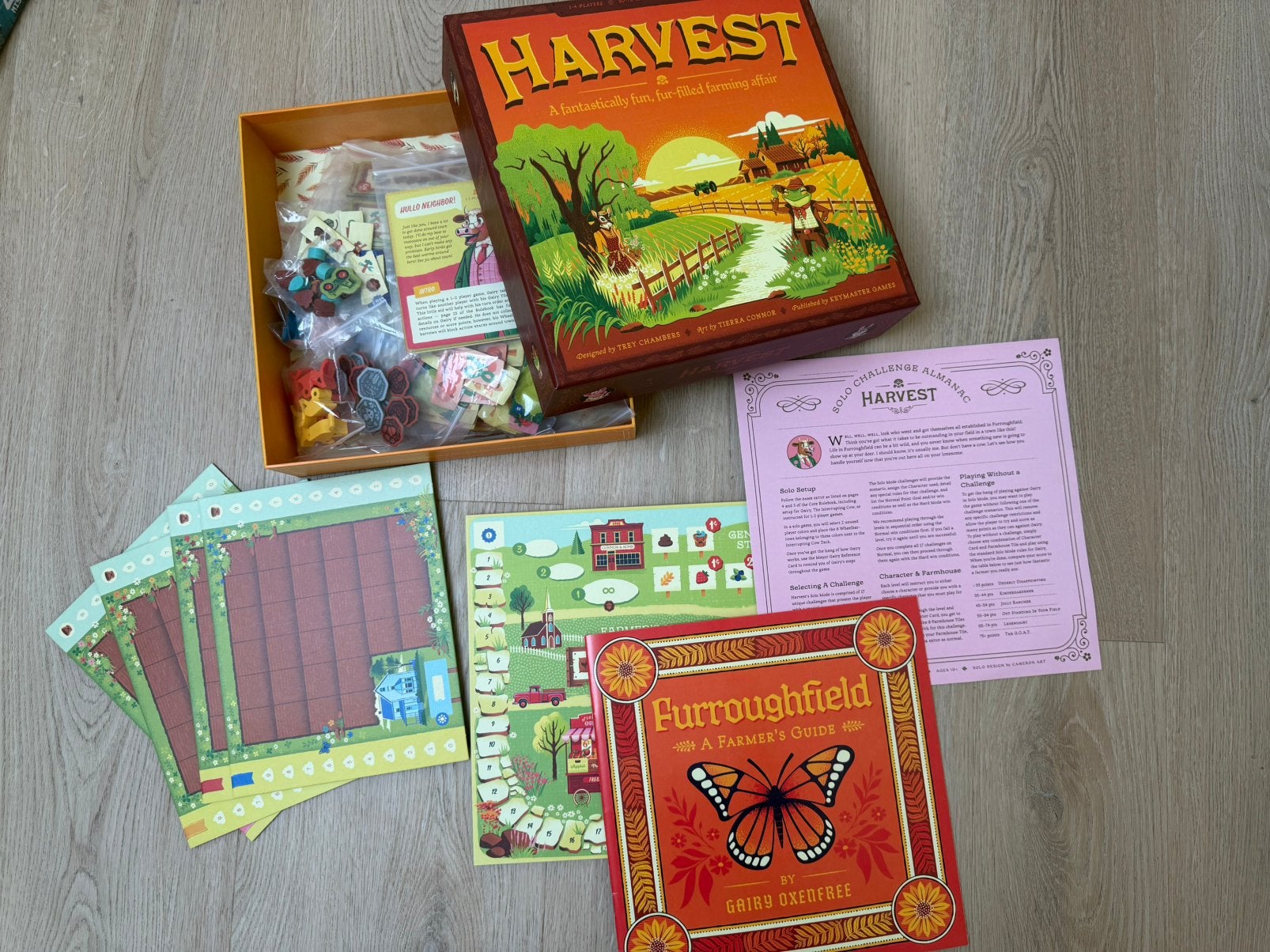 Harvest EN, Ophalen, Zo goed als nieuw