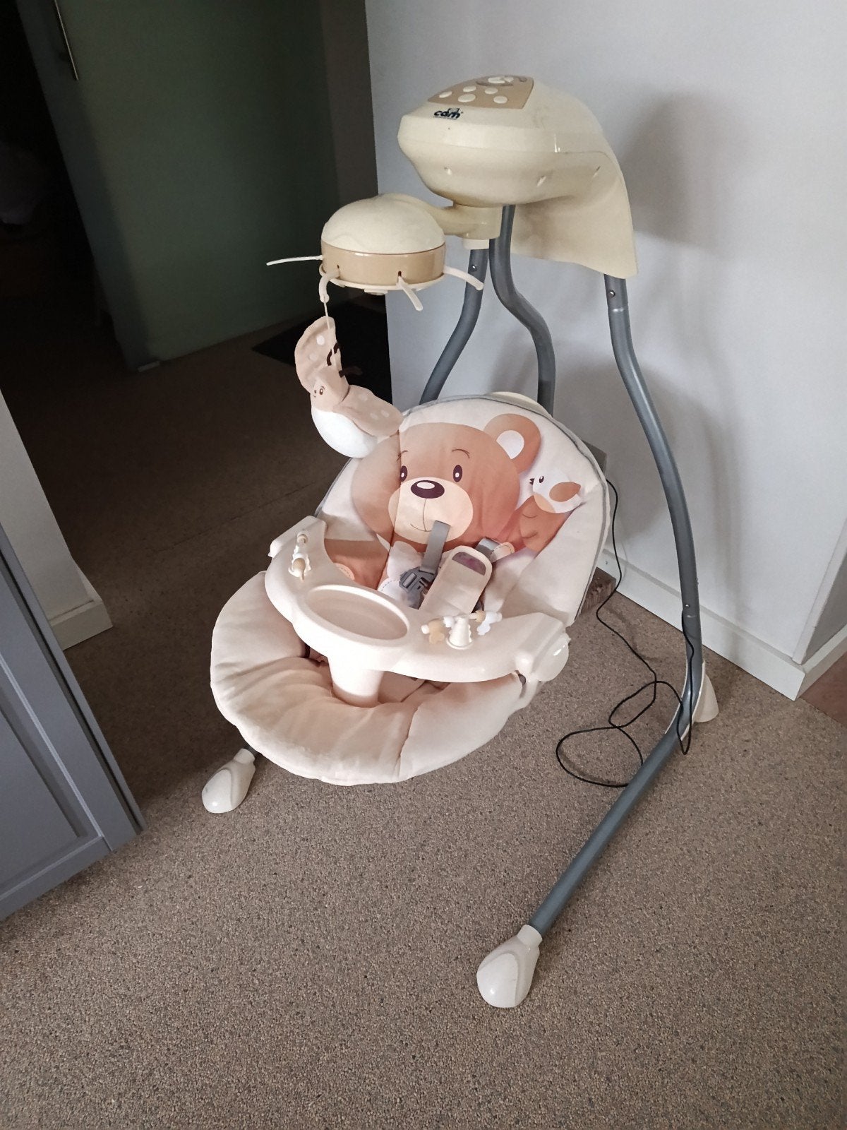 Elektrische babyschommel, Avec ceinture(s), Enlèvement, Utilisé, Topmark