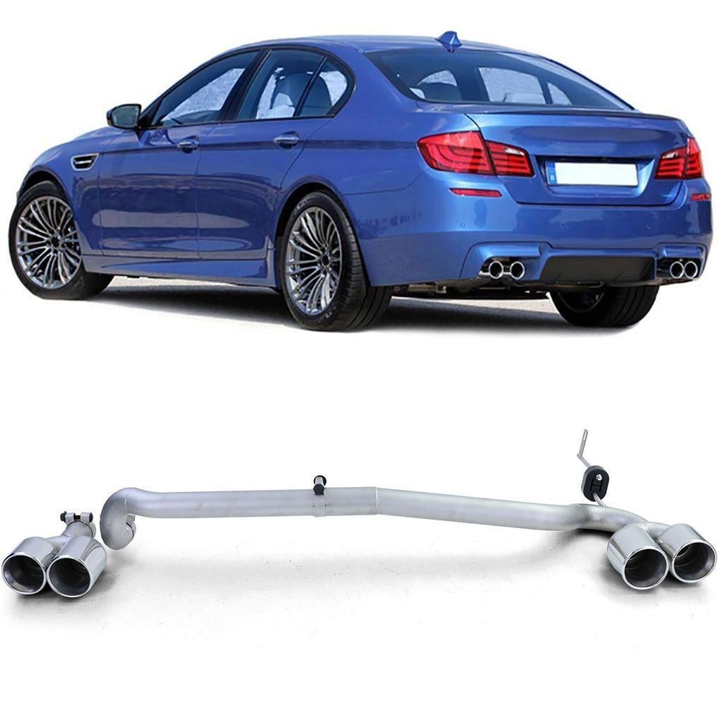4 X Sport Uitlaat RVS Systeem Voor Bmw F10 F11 520 525 528 5, Verzenden