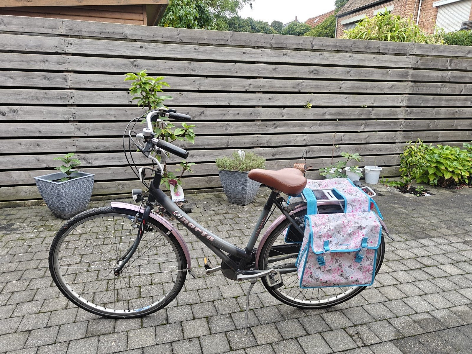Norta damesfiets met de fietszakken erbij, Autres marques, Vitesses, Enlèvement, Utilisé