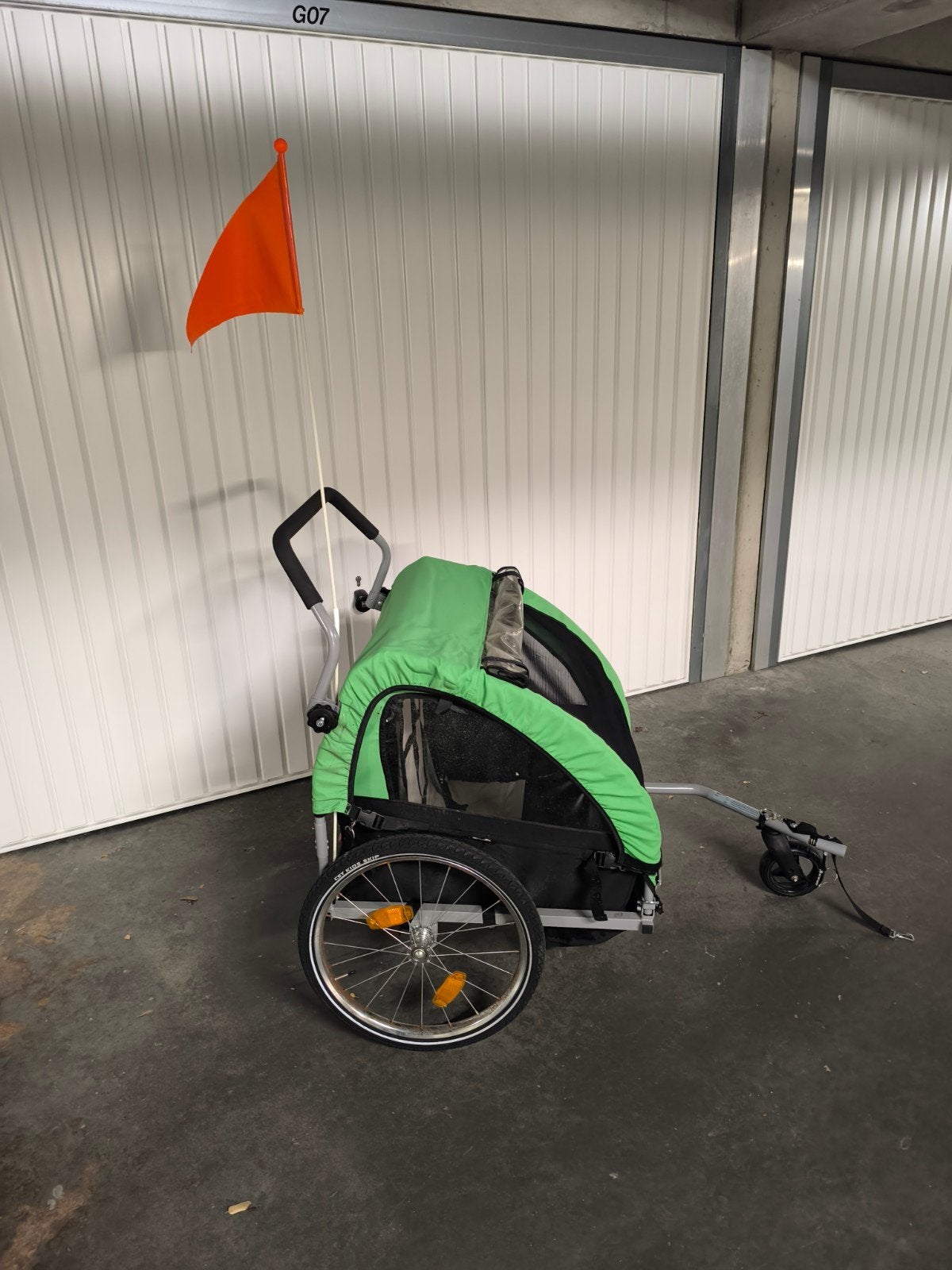 Fietscar, Ophalen