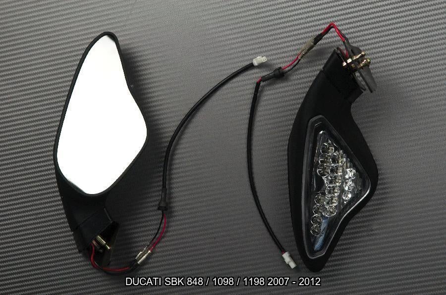 Rétroviseurs Type Origine DUCATI SBK 848 1098 1198 2007 2012, Enlèvement ou Envoi, Neuf