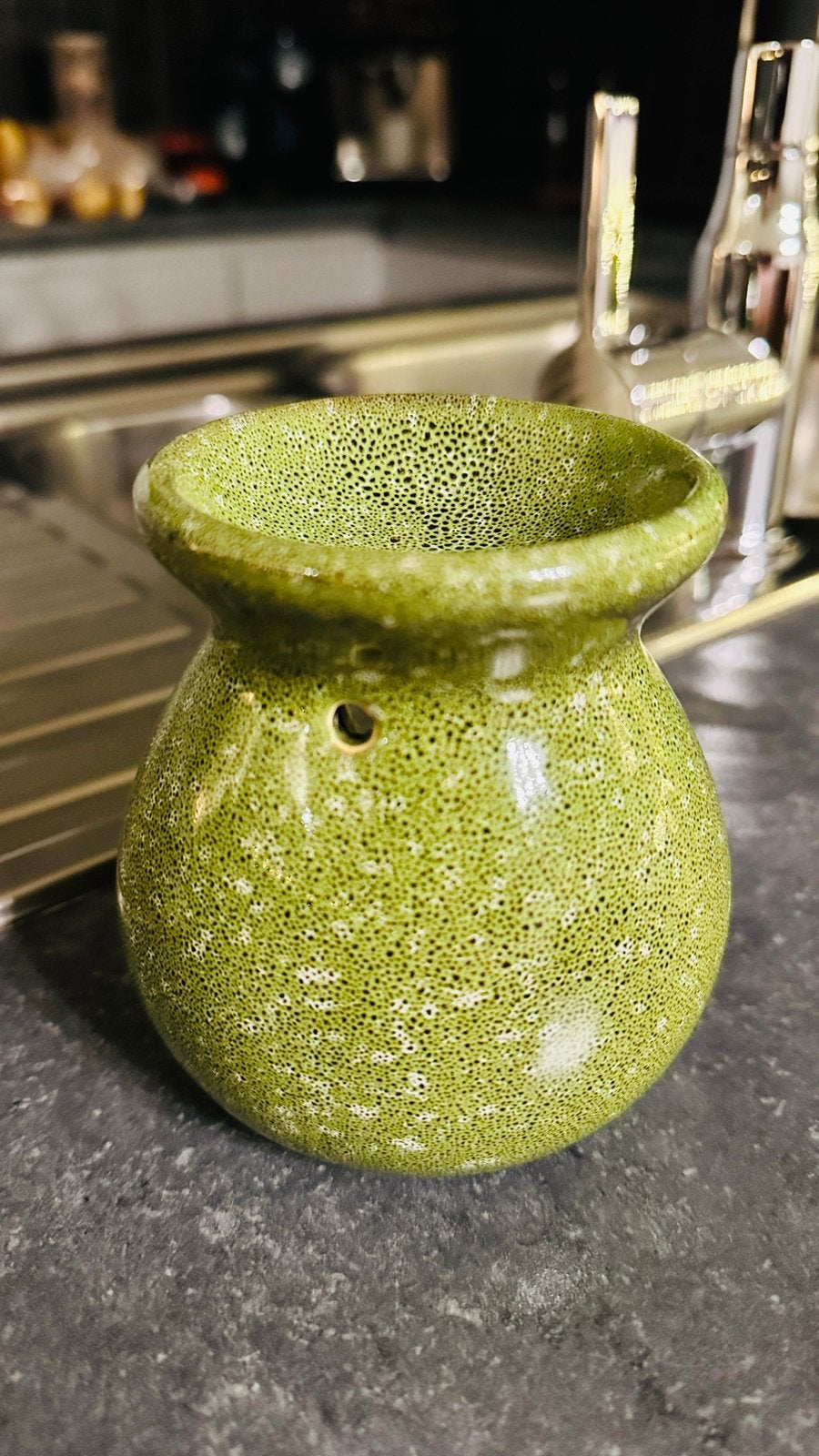 Groene oliebrander, Ophalen, Zo goed als nieuw