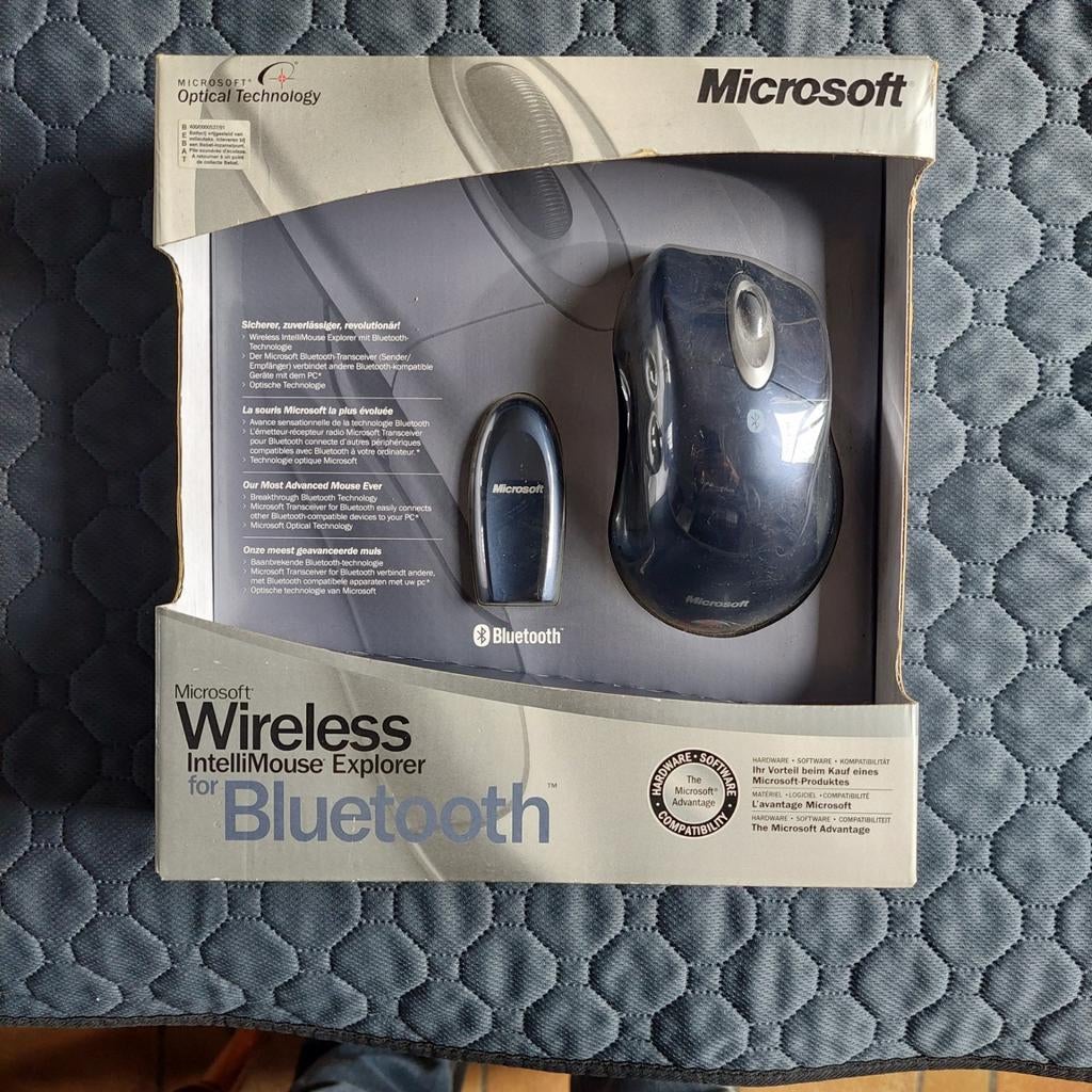 Microsoft MS Wireless IntelliMouse Explorer for Bluetooth, Informatique & Logiciels, Souris, Enlèvement, Souris, Microsoft