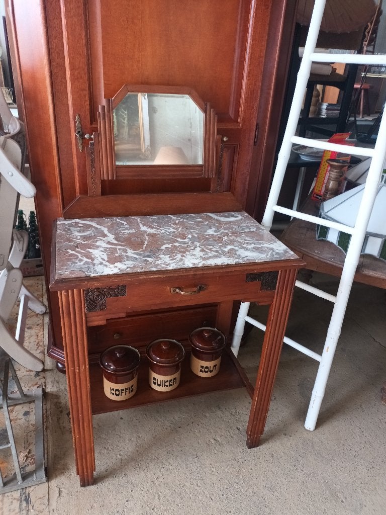 Klein art deco kaptafeltje, Antiek en Kunst, Ophalen